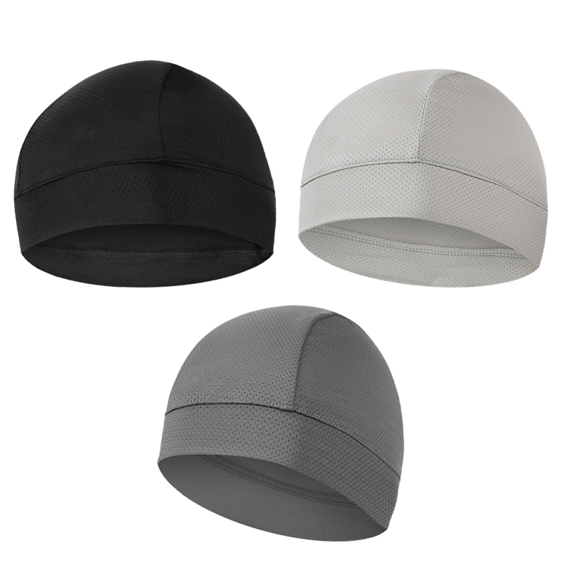 Skull Cap Helmet Liner - Topi Beanie Jaring Cepat Kering dan