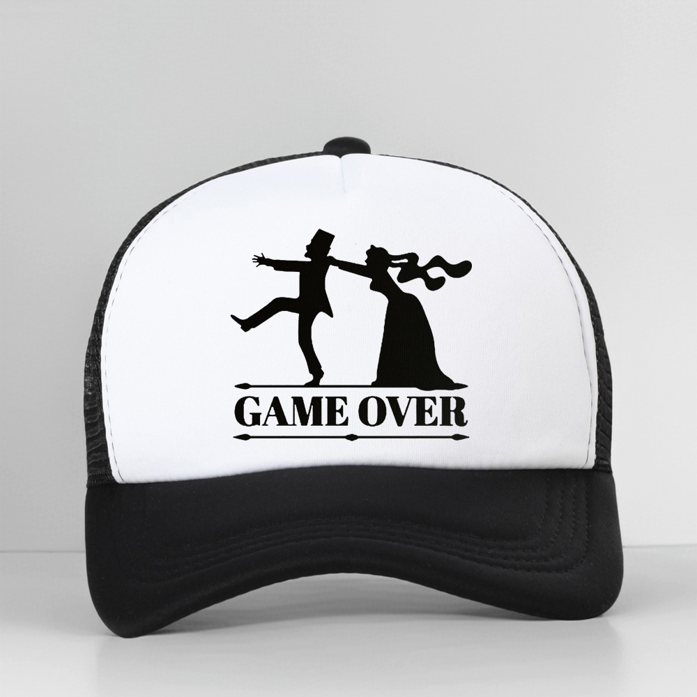 Topi Bisbol Game Over Bride Gr - Trucker Cap Mesh ulasan dan harga