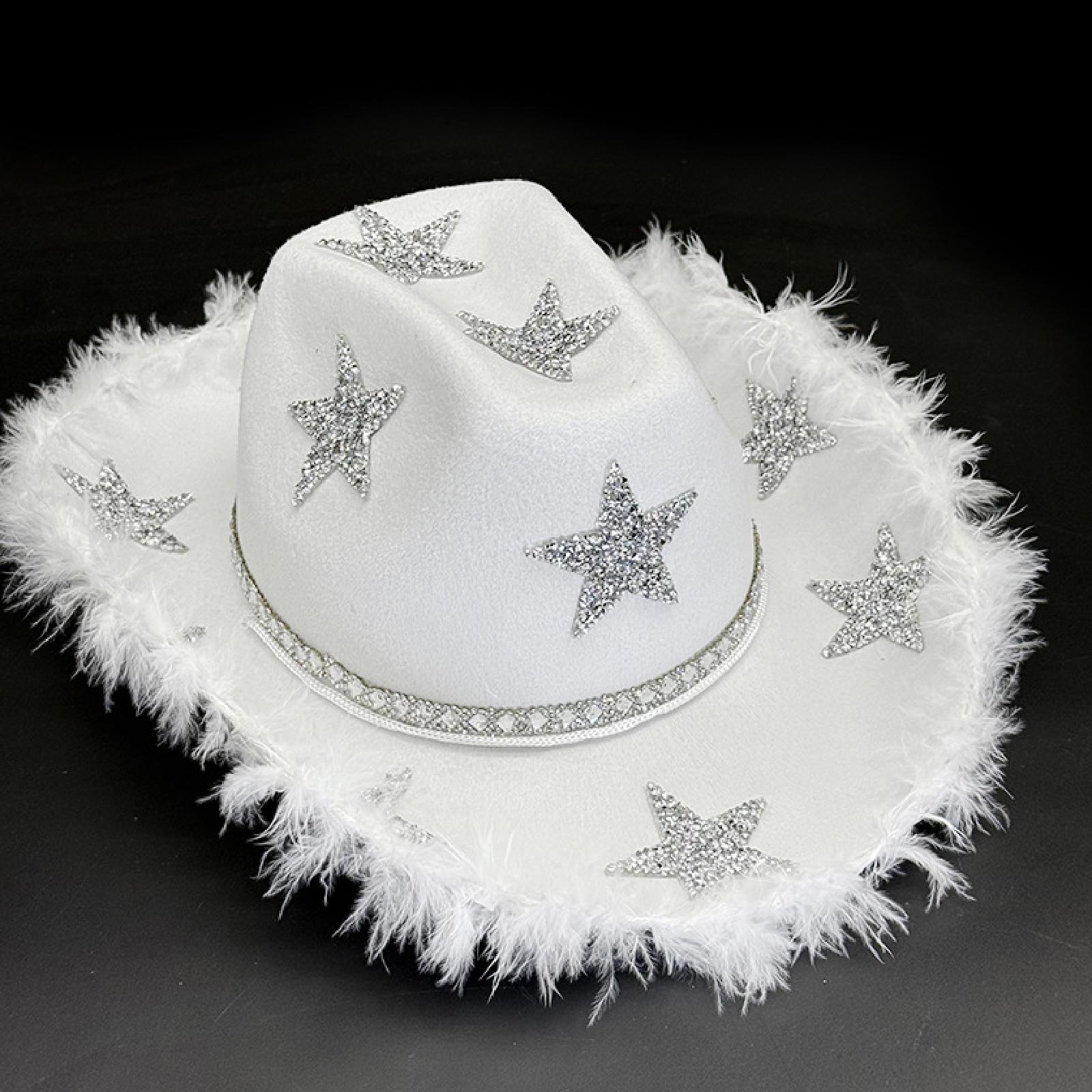 Topi koboi wanita, tutup kepal - Cowboy Hat Straw ulasan dan harga
