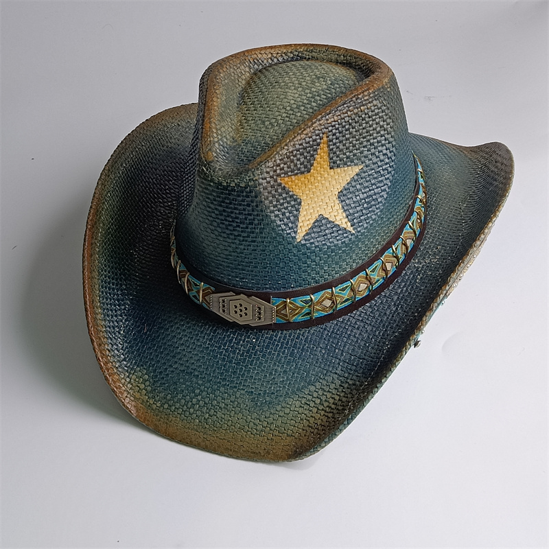 Topi koboi tebal 2026 untuk wa - Cowboy Hat Straw ulasan dan harga