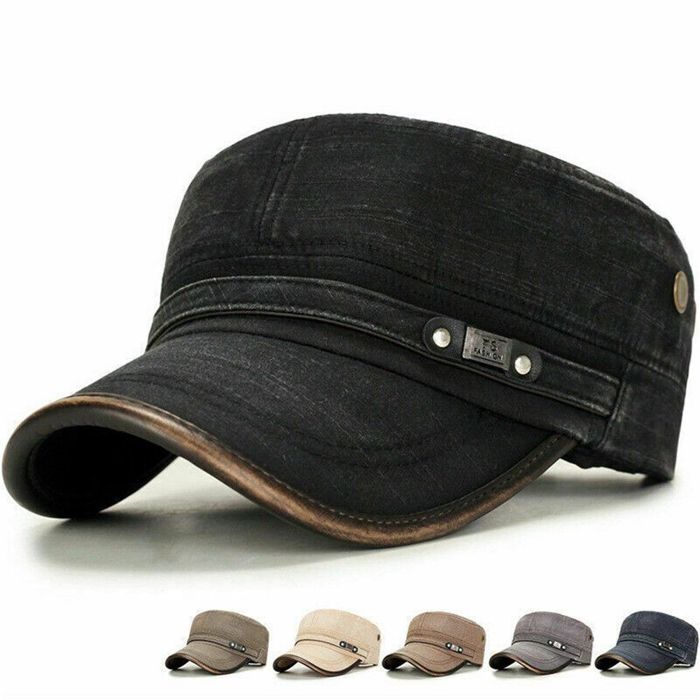 Topi Baseball Denim Pria Model - Snapback Hat Flat ulasan dan harga